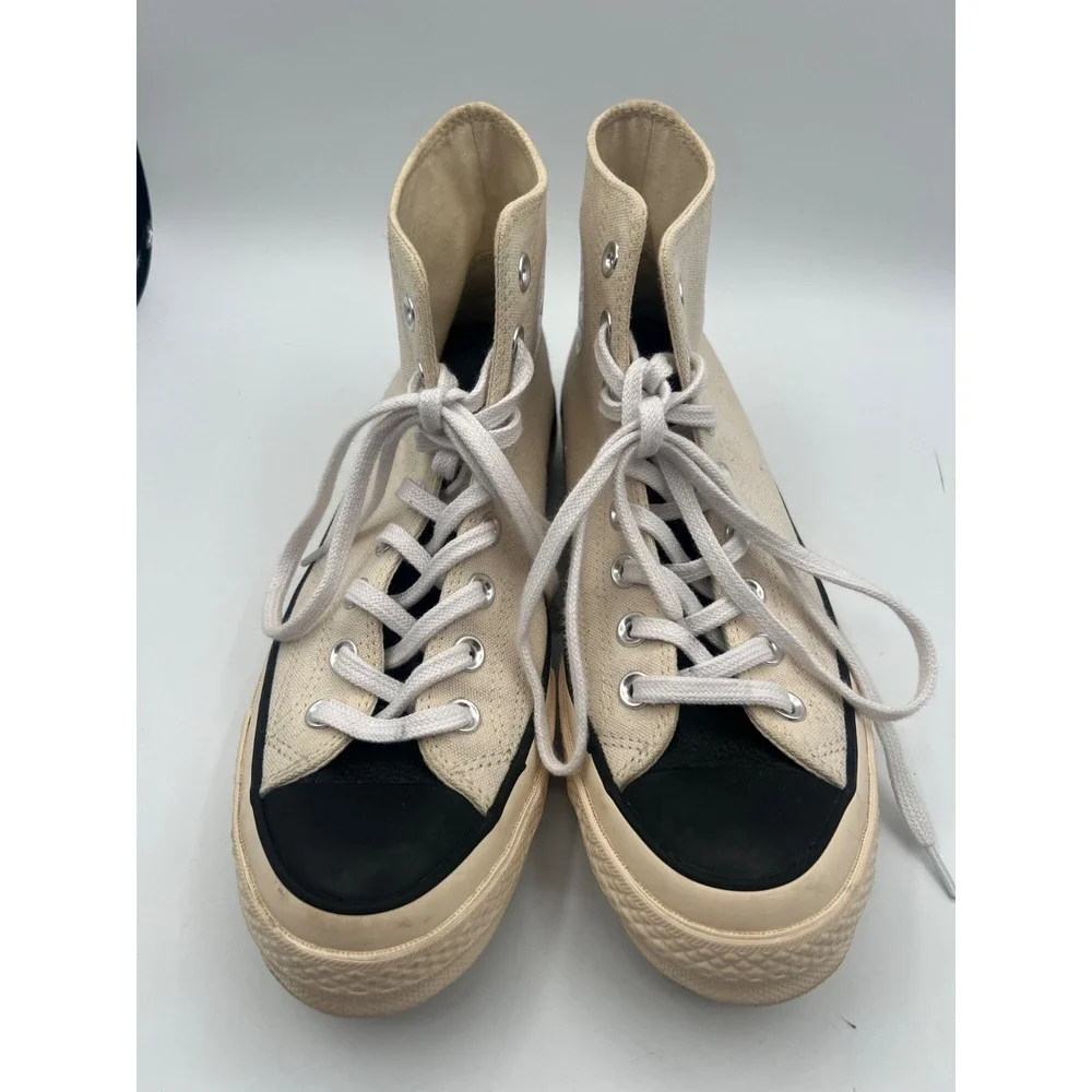 Converse Chuck Taylor 70 High Fear  Of God Essentials Ivory Black